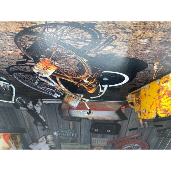 LE GM Harley Davidson motorcycle print artwork signed 14/50 16x12" READ - Picture 4 of 7